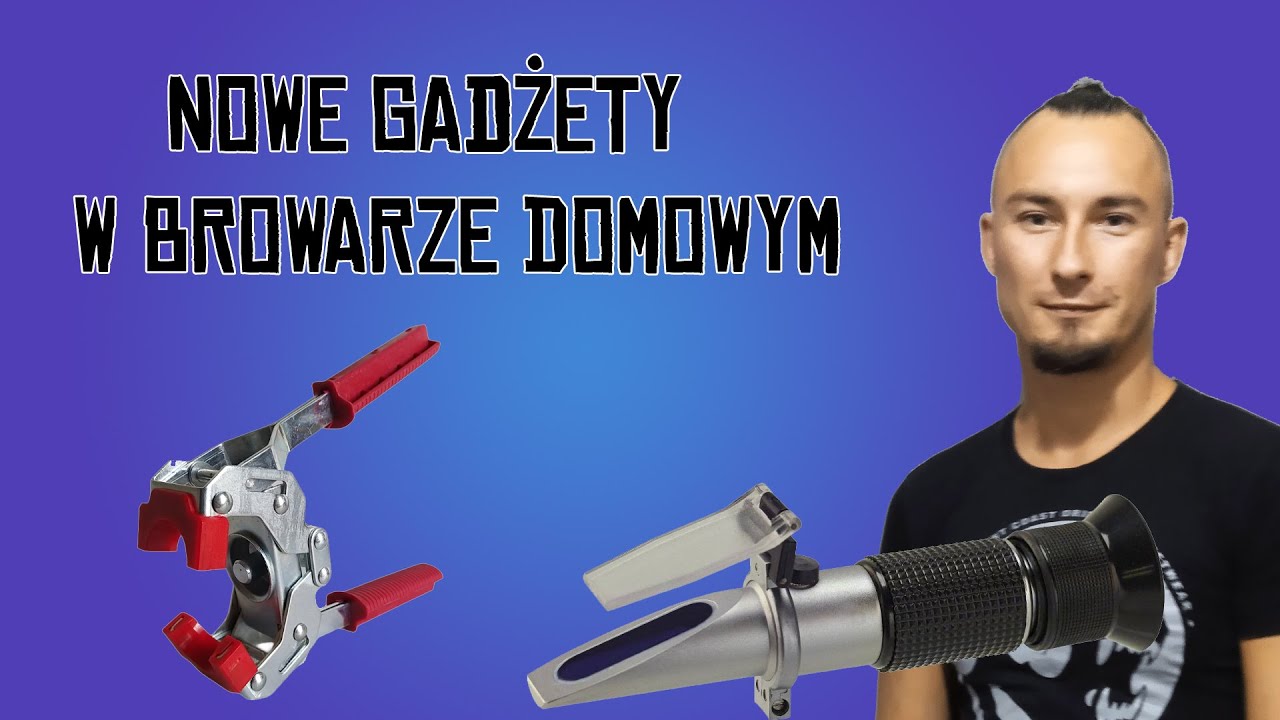 Nowy sprzęt w browarze domowym Kapslownica Eterna i Refraktometr.