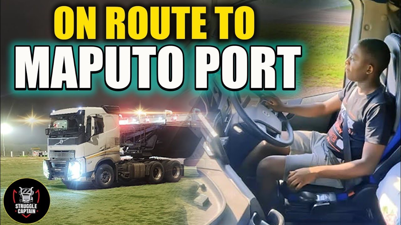 Капитан «Struggle» работает в Мозамбике🇲🇿🚛💪посмотрите, как Volvo задействует экстренное торможени...