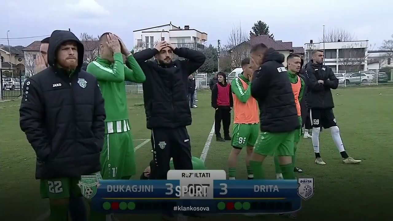 Penalltitë Kupa e Kosovës | Dukagjini 3-4 Drita | FC DRITA 🔵 ⚪️