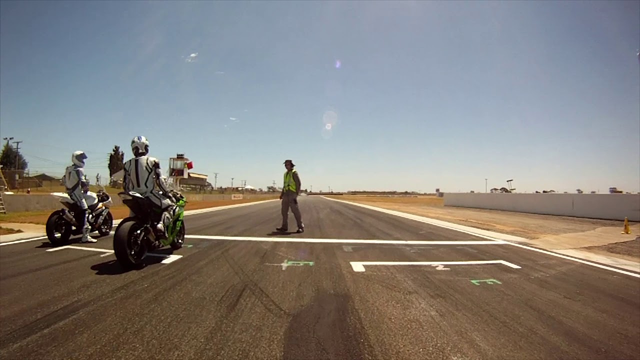 On board with Darren Willis at Mallala
