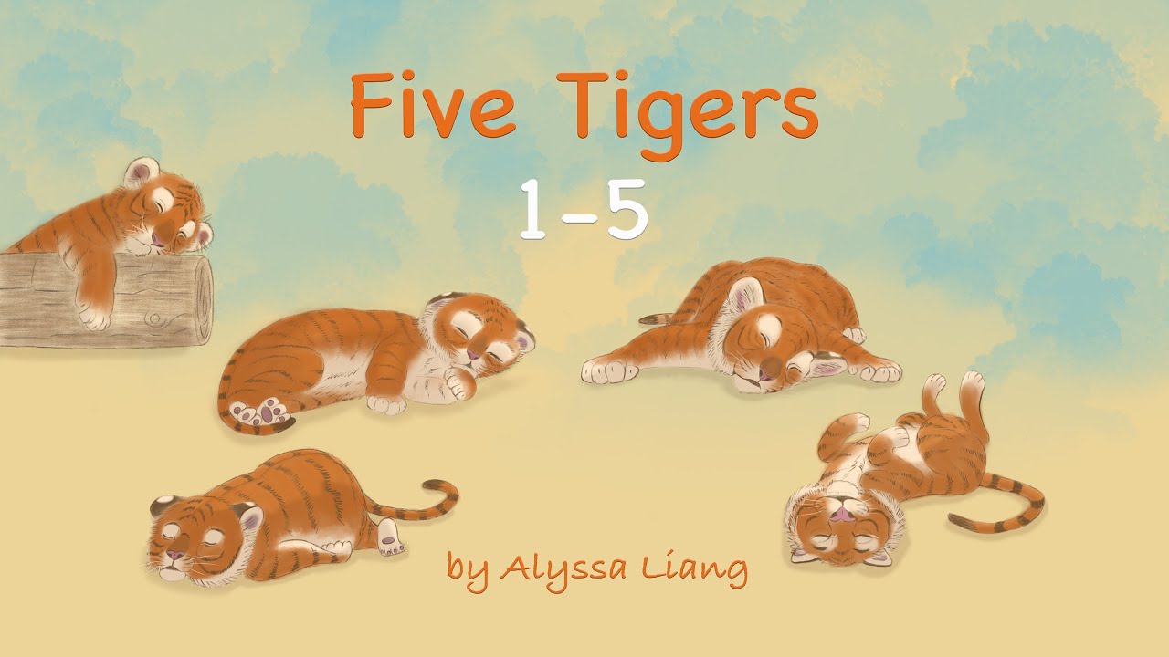 Tiger Math for children - Counting Numbers: 