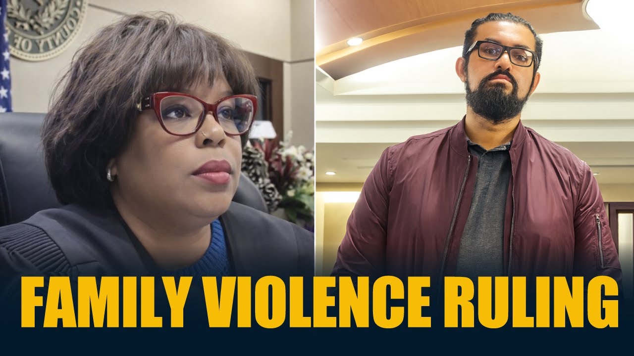 Judge Orders Strict Deferred Adjudication in Family Violence Case #courtroomdrama #judge