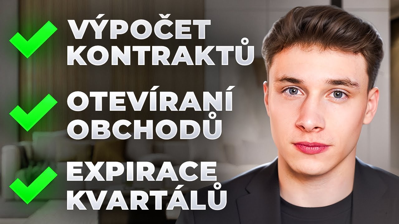 Výpočet Futures kontraktů na NQ, ES a YM, Expirace kvartálů a Otevírání obchodů