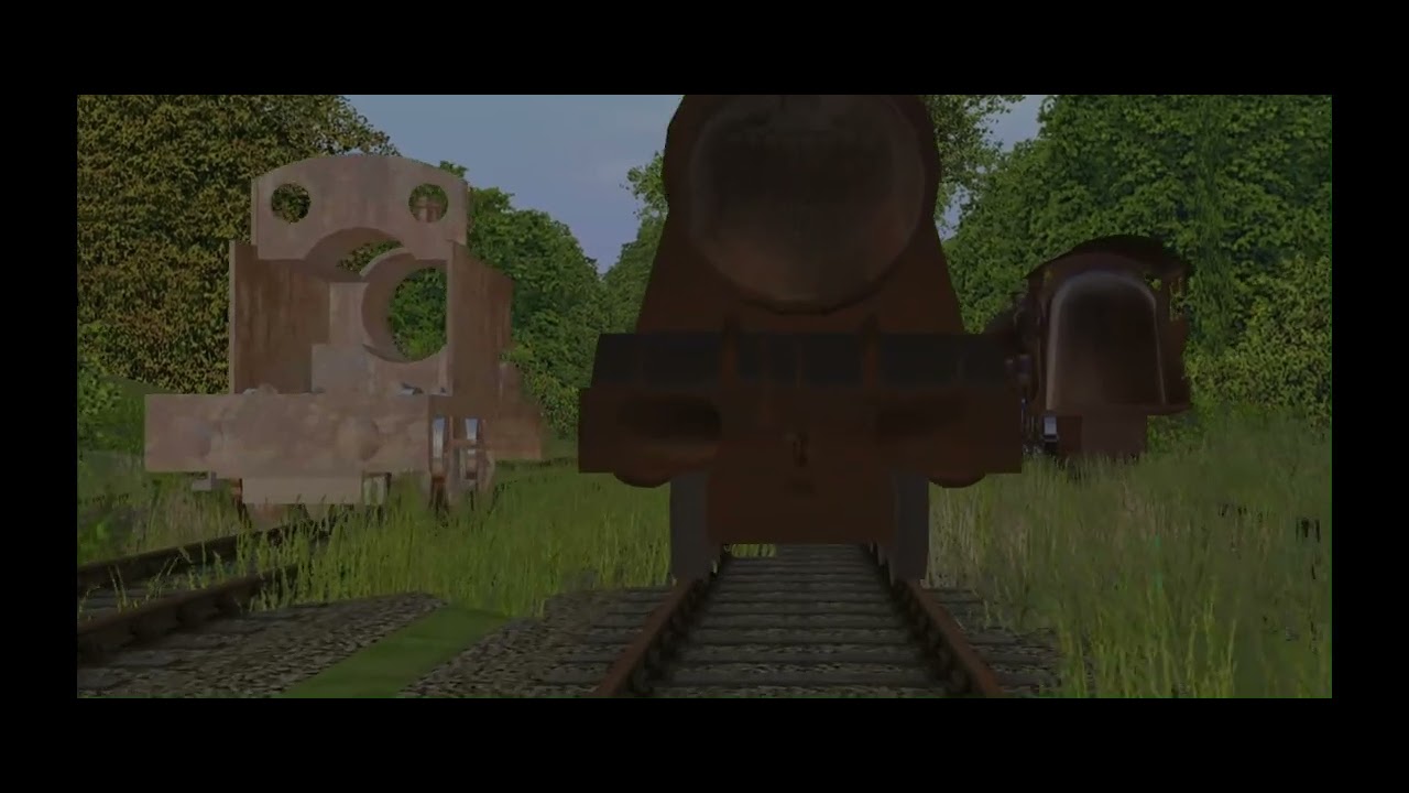 Wario & co dies in a shitty trainz remake