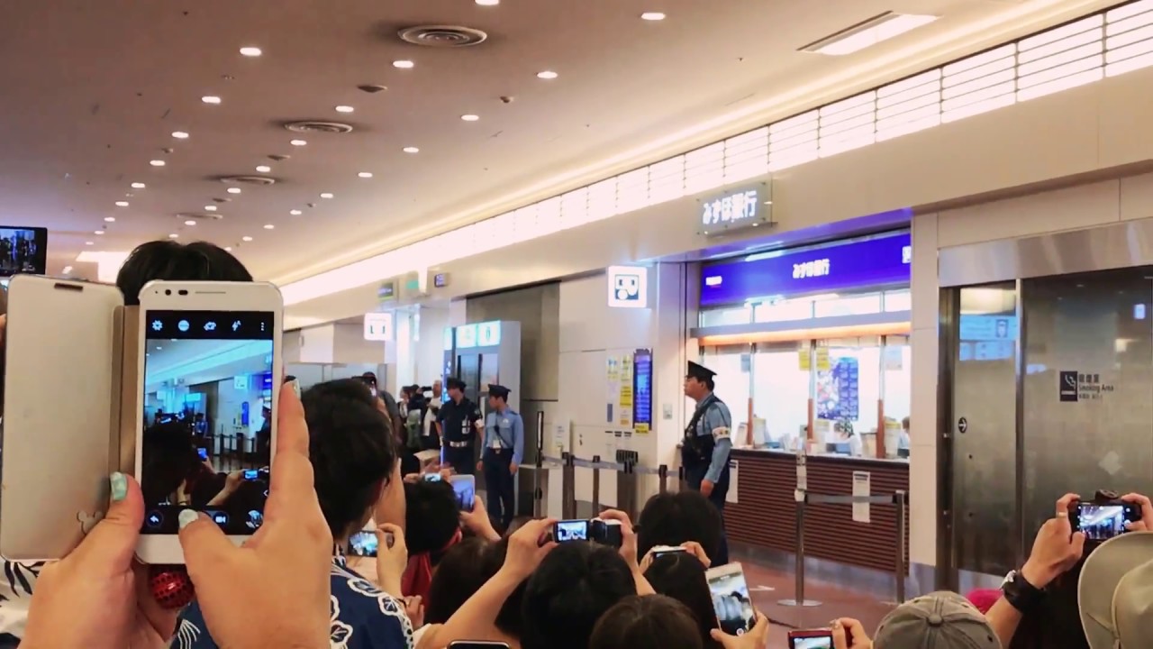 2017.6.19 ジョニー・デップ 羽田空港 Tokyo International Airport
