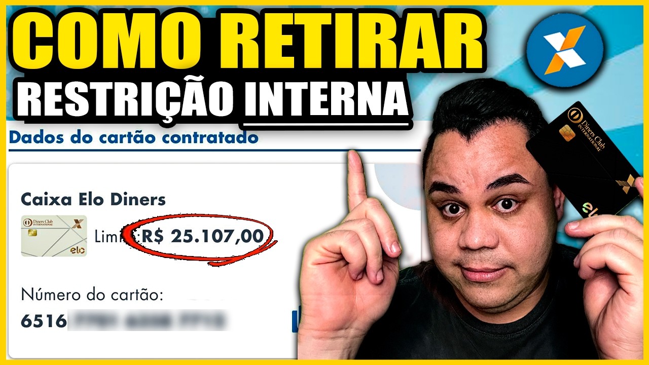 ✅CAIXA FINALMENTE RETIROU MINHA RESTRIÇÃO INTERNA E LIBEROU ESSE LIMITÃO NO CARTÃO DE CRÉDITO