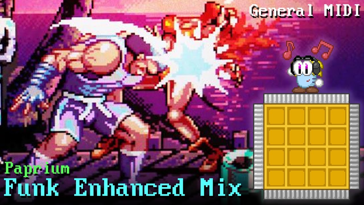 [Cover] Paprium - Funk Enhanced Mix (General MIDI - Roland SC-55mkII)