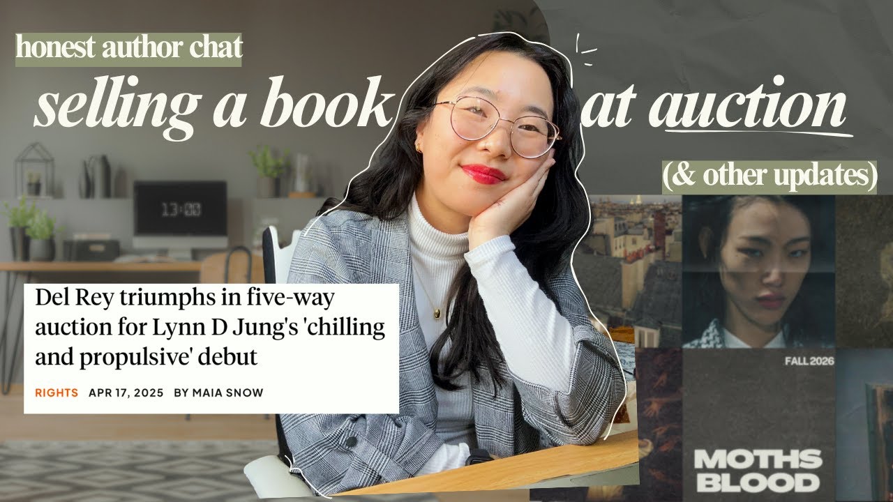 🌼 my debut novel sold at auction! (UK deal announcement) // honest author chats ep. 01