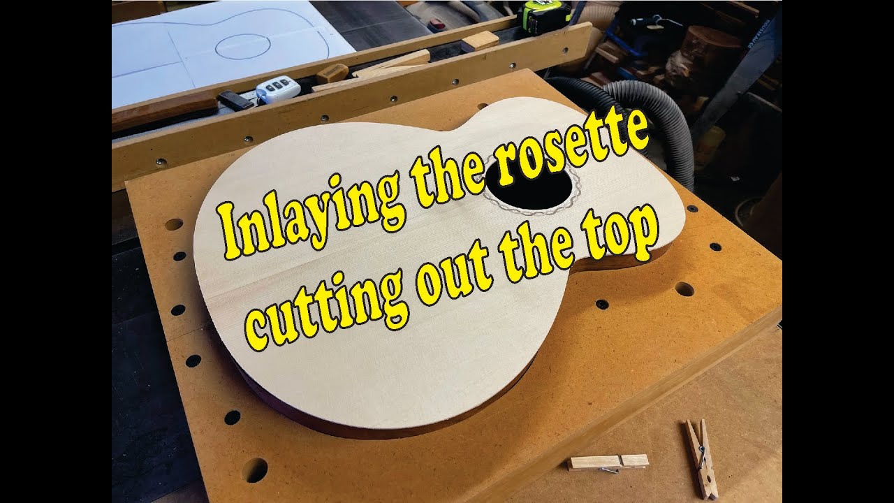 Inlaying rosette, cutting top
