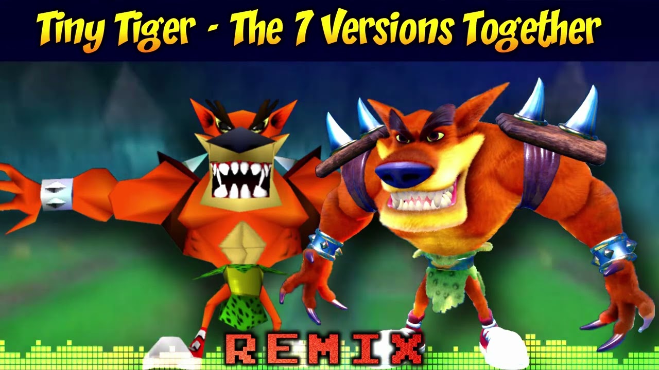 ♦ Tiny Tiger [All Variants] Crash Bandicoot 2-3/NST/GBA MASHUP