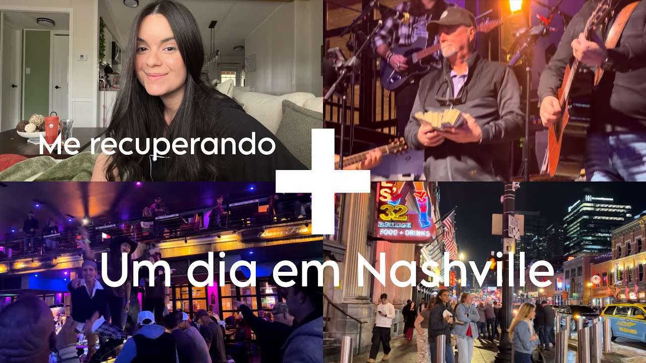 FIZ UMA CIRURGIA | ME RECUPERANDO + UM DIA EM NASHVILLE 