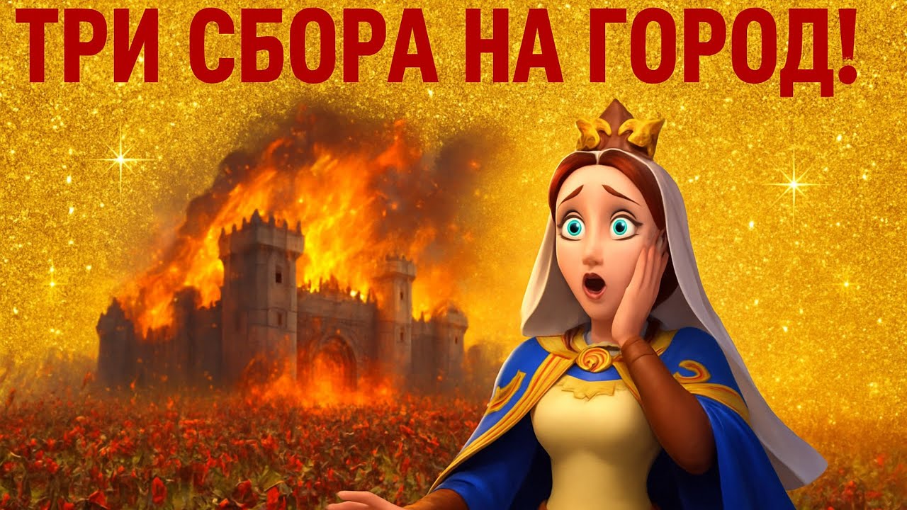 ⚔️ТРИ СБОРА НА МОЙ ГОРОД НА КВК⚔️ГАРНИЗОН НЕ УСТОЯЛ??⚔️RISE OF KINGDOMS!⚔️