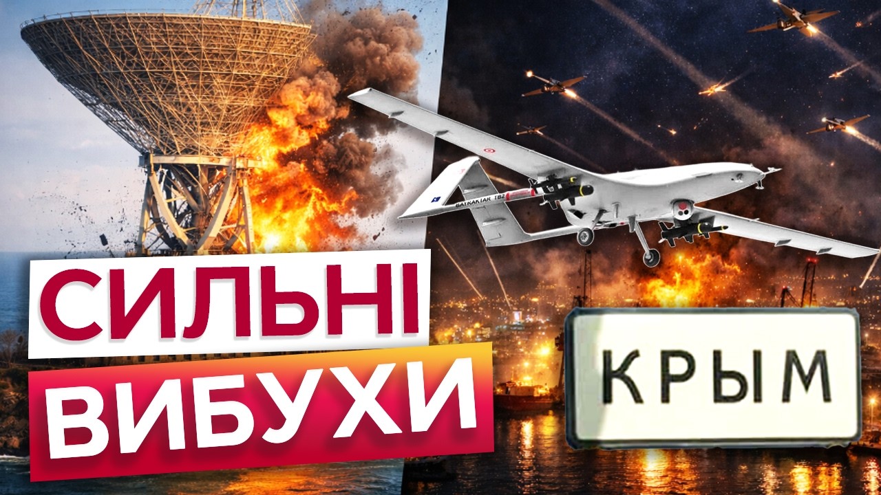 💥 В КРИМУ уражено ЦІКАВИЙ ОБ’ЄКТ! НОВОРОСІЙСЬК під масованою АТАКОЮ ДРОНІВ!