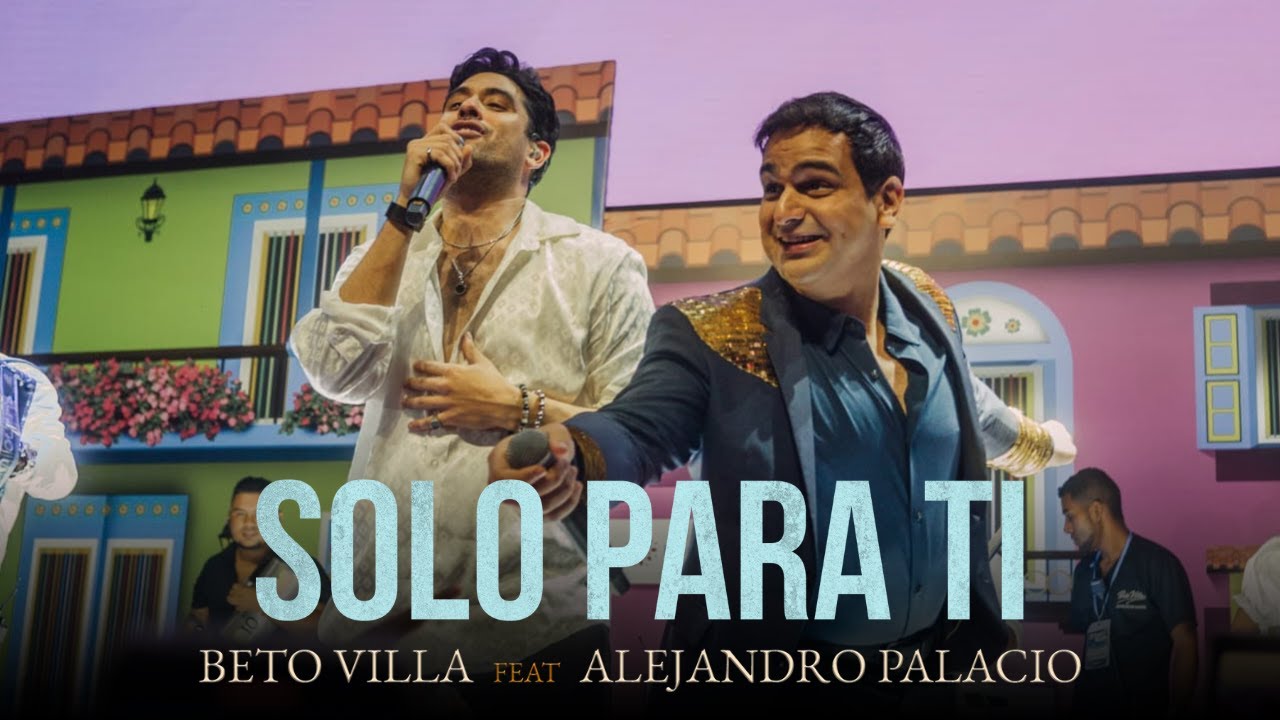 Solo Para Ti (Rafael Orozco) | Beto Villa y Alejandro Palacio (Vallenato en vivo del Binomio de Oro)