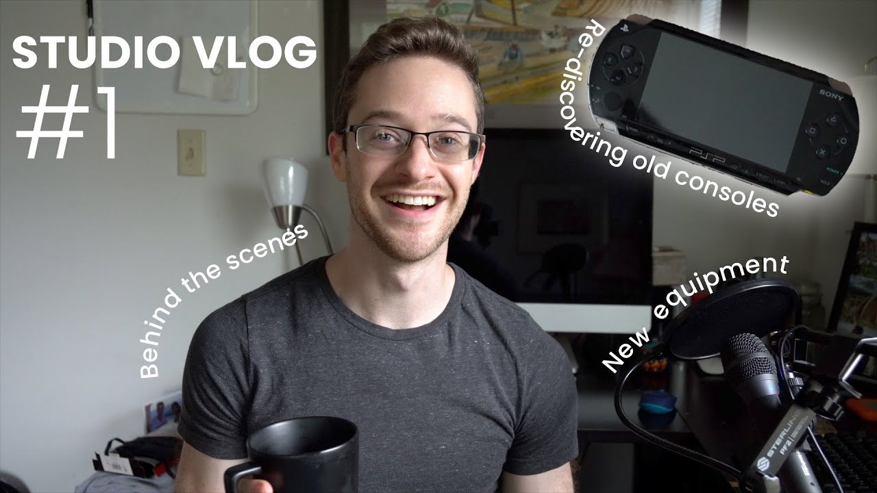 Studio Vlog #1 | Tutorial Behind the Scenes, Retro Gaming, New Equipment and More!