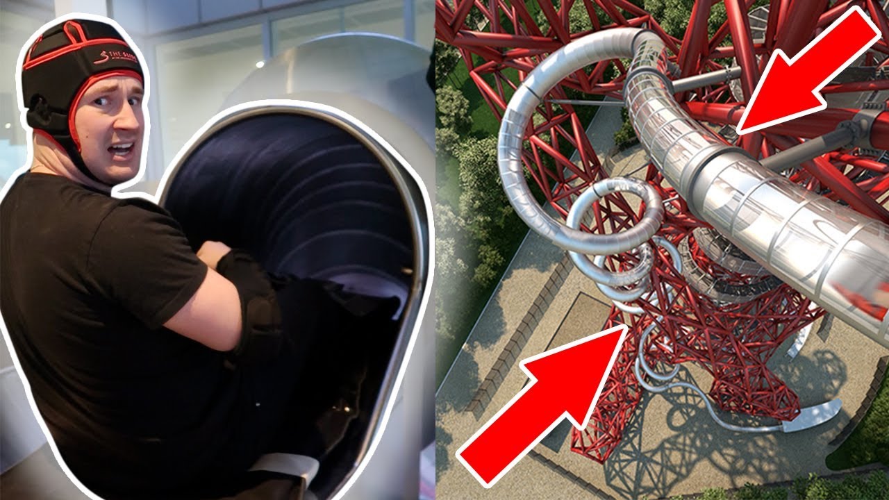 I WENT DOWN THE WORLDS TALLEST & LONGEST SLIDE (30 MPH!)