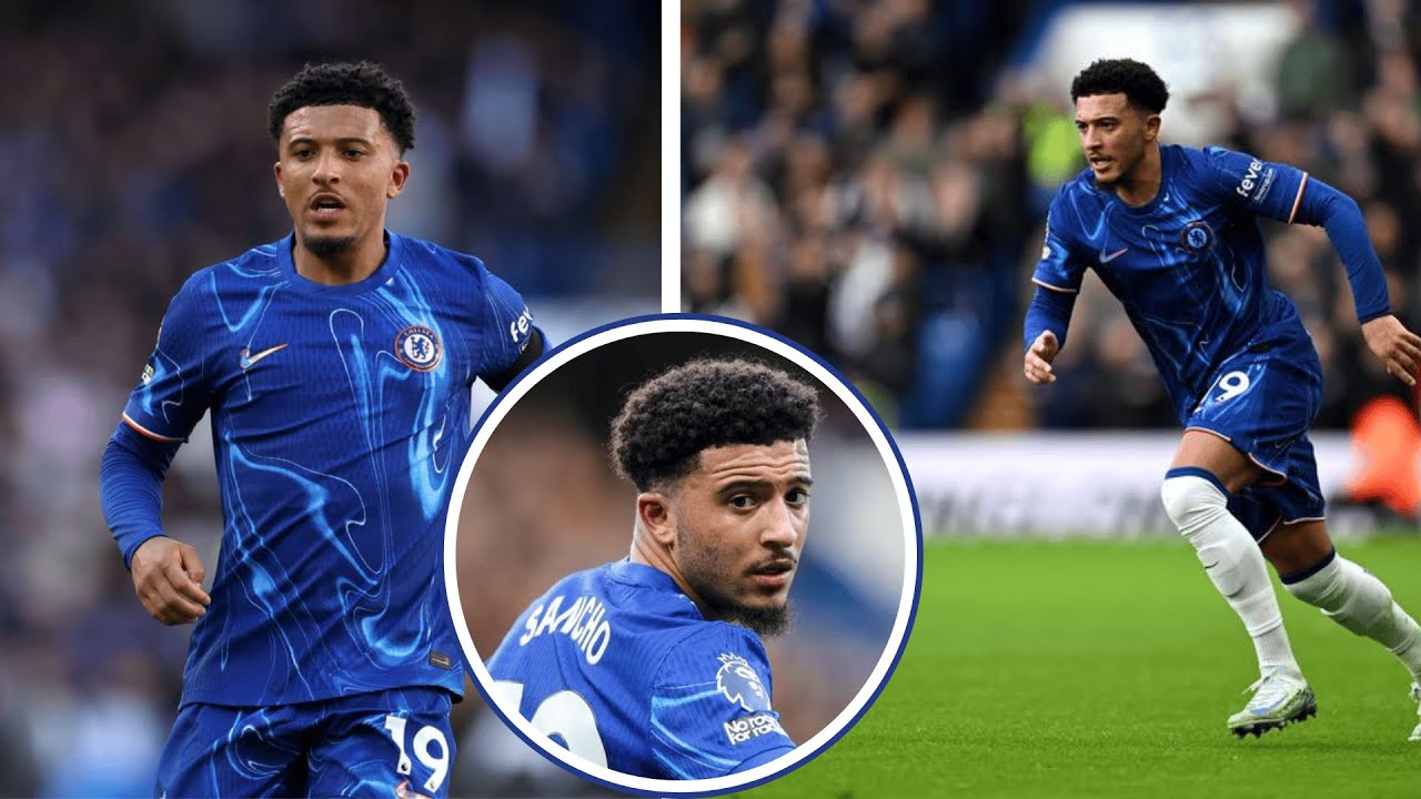 Jadon Sancho vs Aston villa || (01/12/24) HD with english commentary