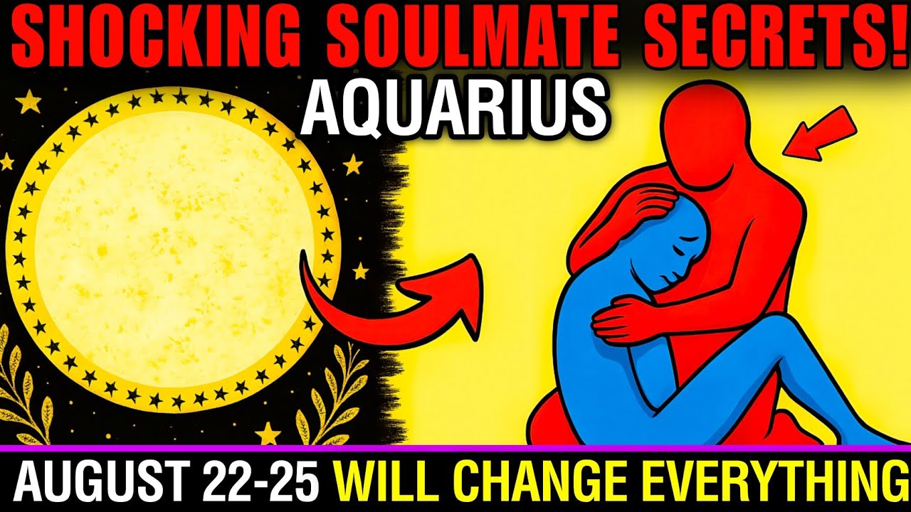 Aquarius ♒ Soulmate REVEALED 🔮 August 2025 Horoscope Secrets