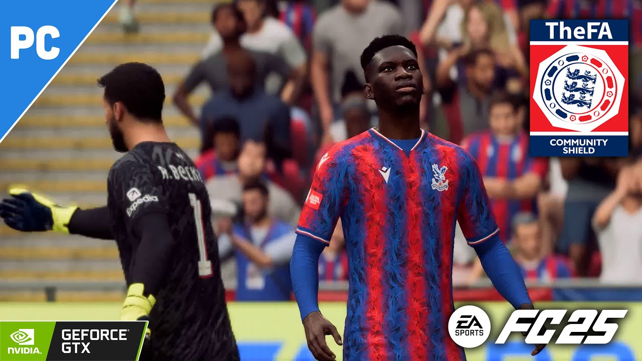 FC 25 - Crystal Palace vs Liverpool | Community Shield Final Full Match | PC [1080p]
