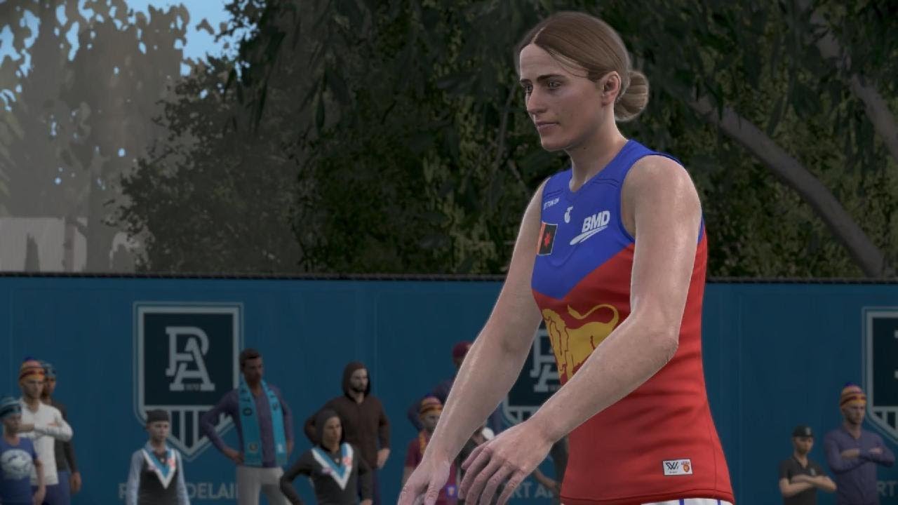 AFL 23 invisible coach glitch.