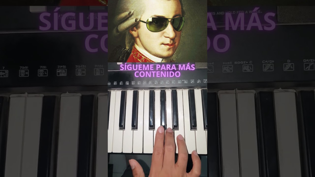Asi SUENA el tal MOZART en PIANO