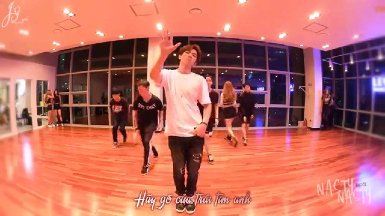 [Vietsub][Dance Practice] KNOCK 노크 - Nasty Nasty (ZE:A's Kevin, 9muses' Kyungri, Sojin)