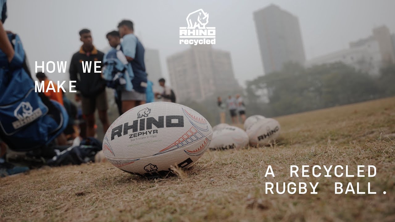 How We Make A Recycled Rugby Ball