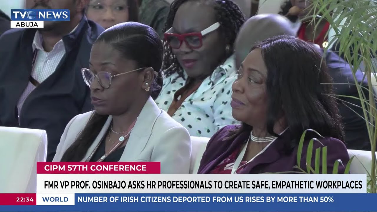 Fmr VP Prof. Osinbajo Calls For Continuous Training Amid Rising Job Automation Threat