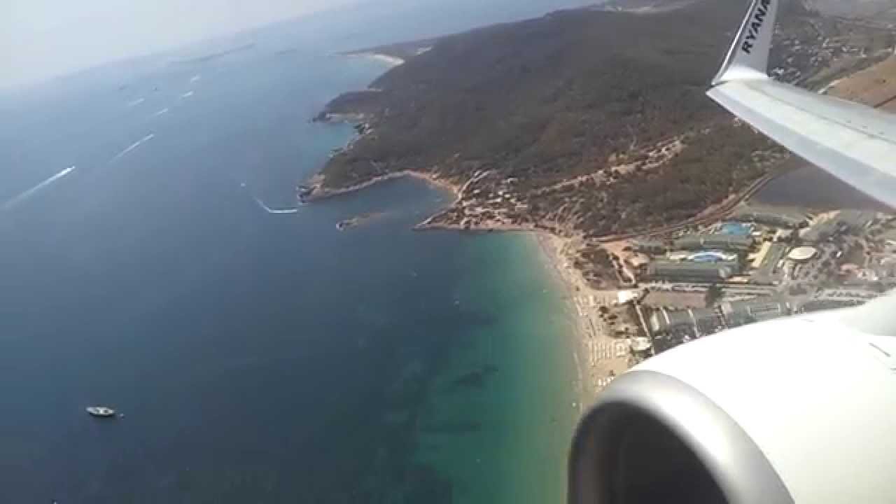 TAKE OFF FROM IBIZA (IBZ) RYANAIR BOEING 737-800 ✈ ✈