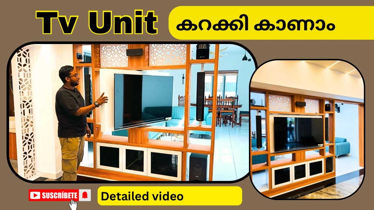 Tv യൂണിറ്റ് കറക്കി കാണാം,#interiordesign #interior #shortsfeed #shortsviral #shorts #tvunit #dcleat 