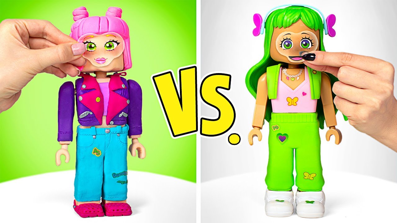 &iexcl;Mu&ntilde;eca personalizada hecha a mano VS. mu&ntilde;eca de moda popular!