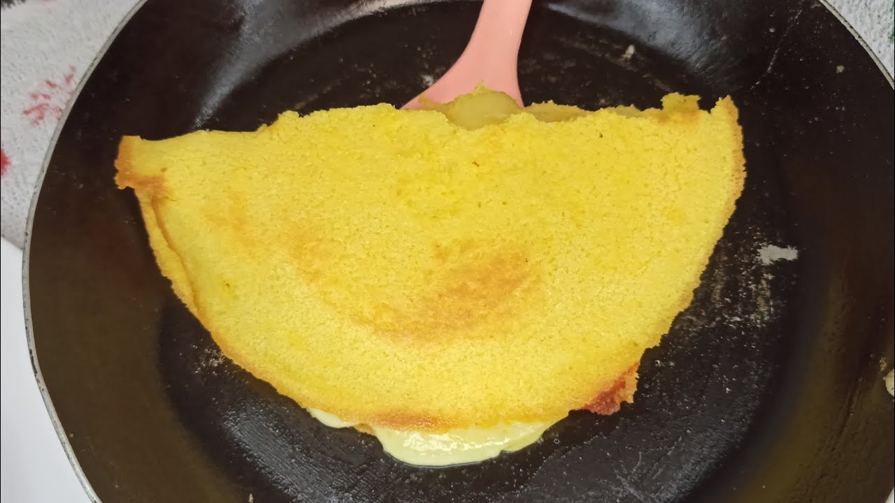 TAPIOCA DE FUBÁ PRONTA EM 3 MINUTOS DELÍCIA RÁPIDA PARA O CAFÉ DA MANHÃ OU LANCHE 