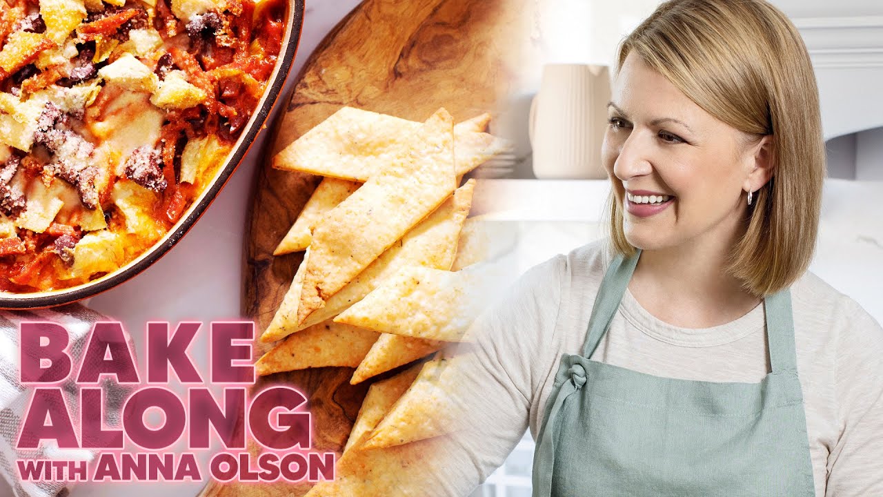How to Make Garlic Crackers with a Pizza Dip | Bake Along w/ Anna Olson