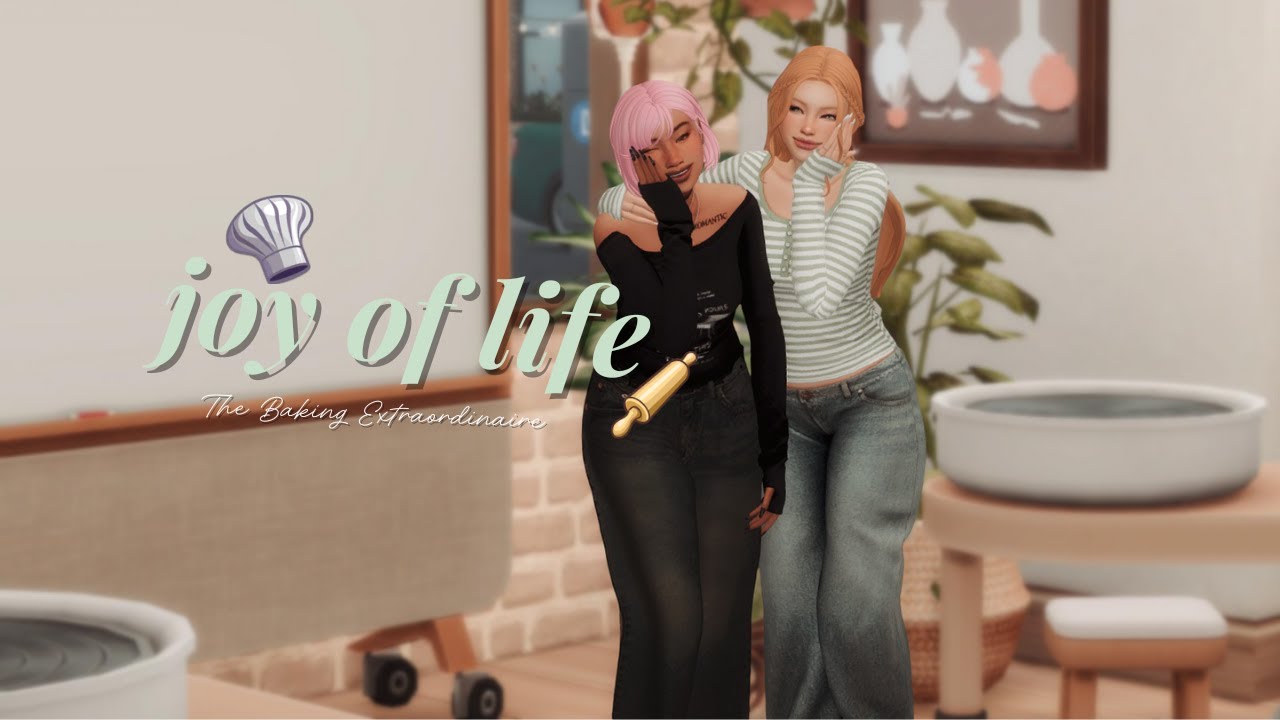 their first pottery date ! ♡ gen 1 episode 2 | joy of life legacy challange