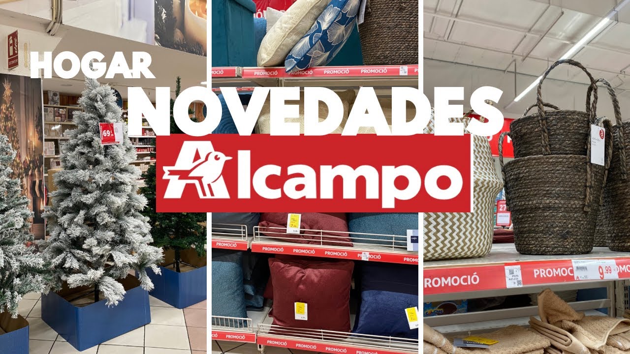 Alcampo 💫HOME  DECOR🎄arboles de Navidad, cestas 🧺 decorativas, Cocina y más @ElisHometv