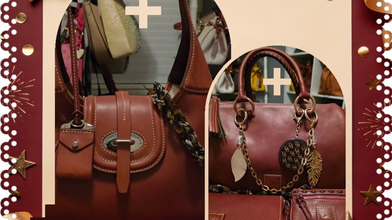 Сумка-хобо Wimb●Dooney and Bourke Front Stitch Hobo и сумка-бочка Barrel Satchel в цвете «Имбирь»...