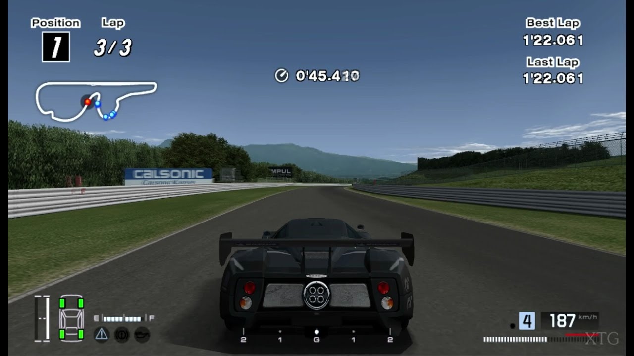 [#363] Gran Turismo 4 - Pagani Zonda LM Race Car '01 PS2 Gameplay HD