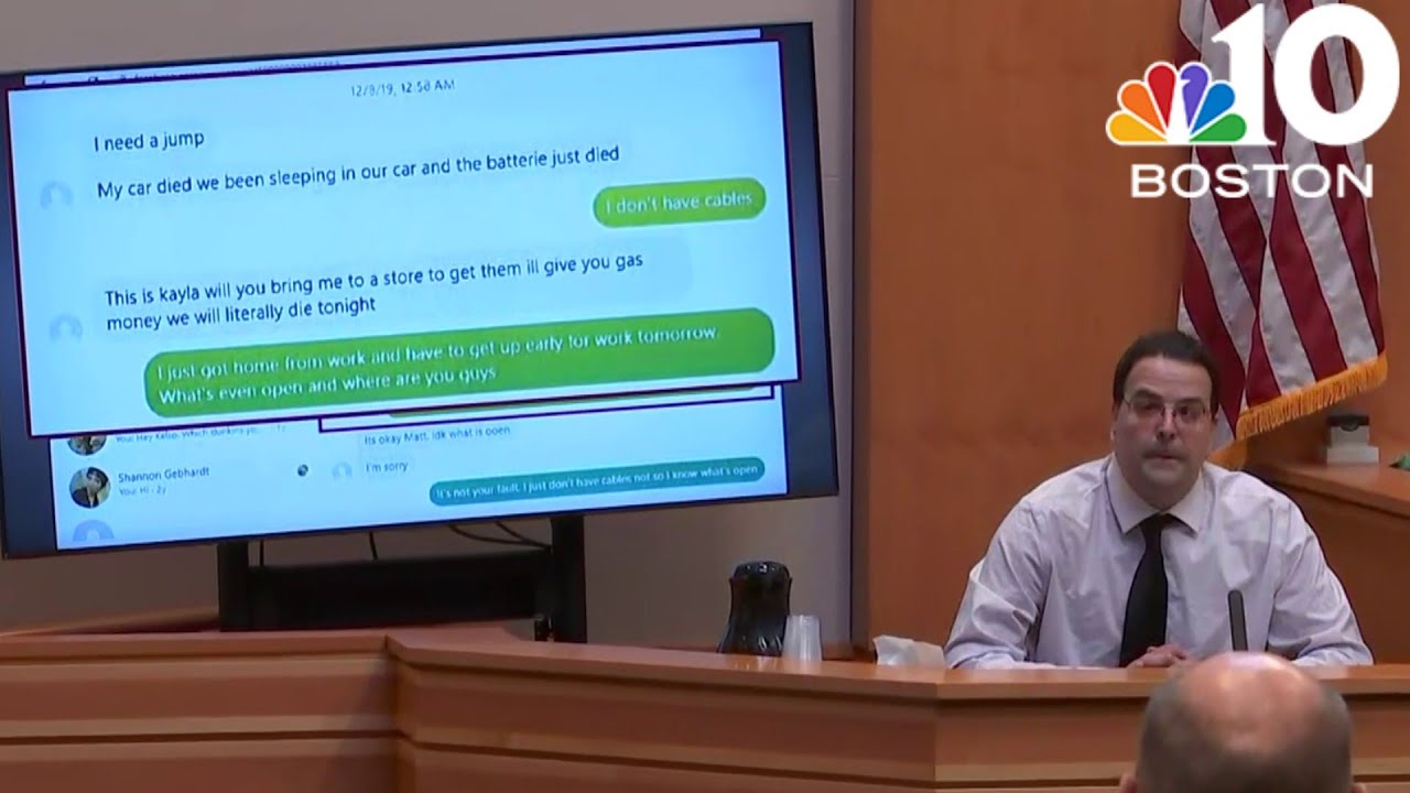 Adam Montgomery's ex-coworker testifies on frantic Facebook messages night Harmony Montgomery died
