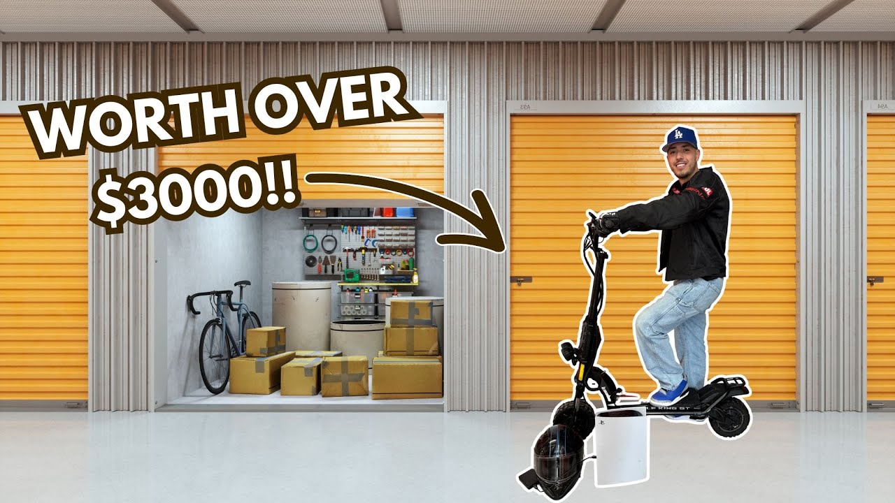 FOUND WORLDS FASTEST SCOOTER IN A STORAGE UNIT!!!