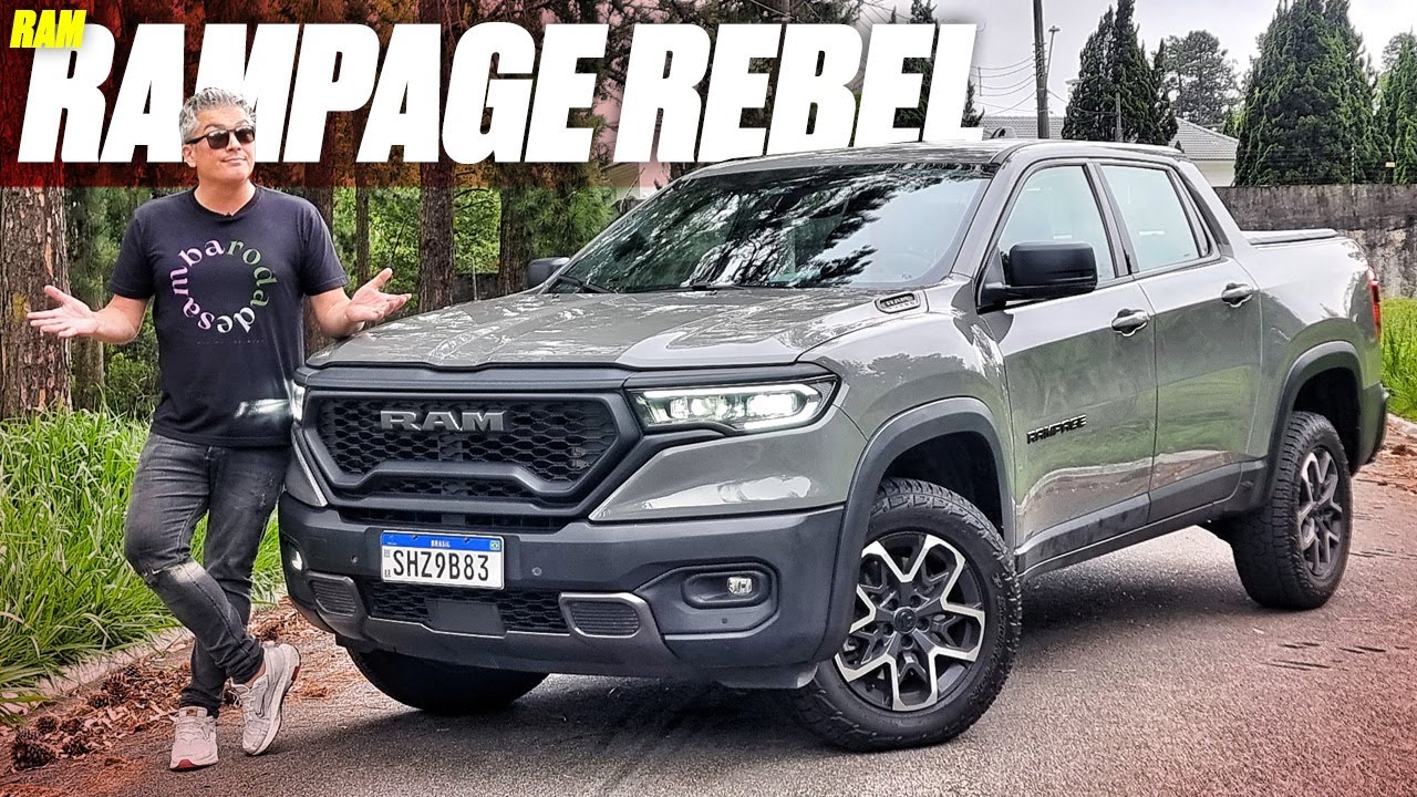Ram Rampage Rebel - A MELHOR 4x4 EM CUSTO-BENEFÍCIO? VALE MAIS A PENA DO QUE UMA PICAPE MÉDIA?