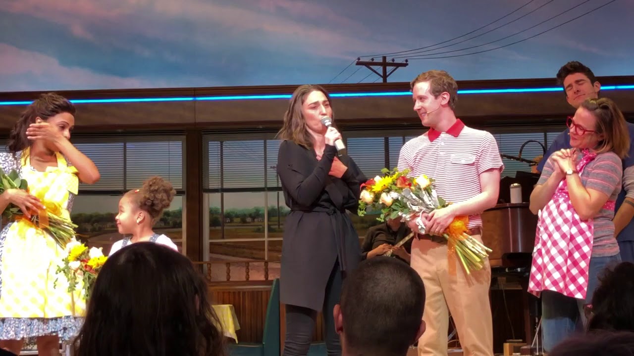 Nicolette Robinson’s final Waitress Musical curtain call + Sara Bareilles’ speech