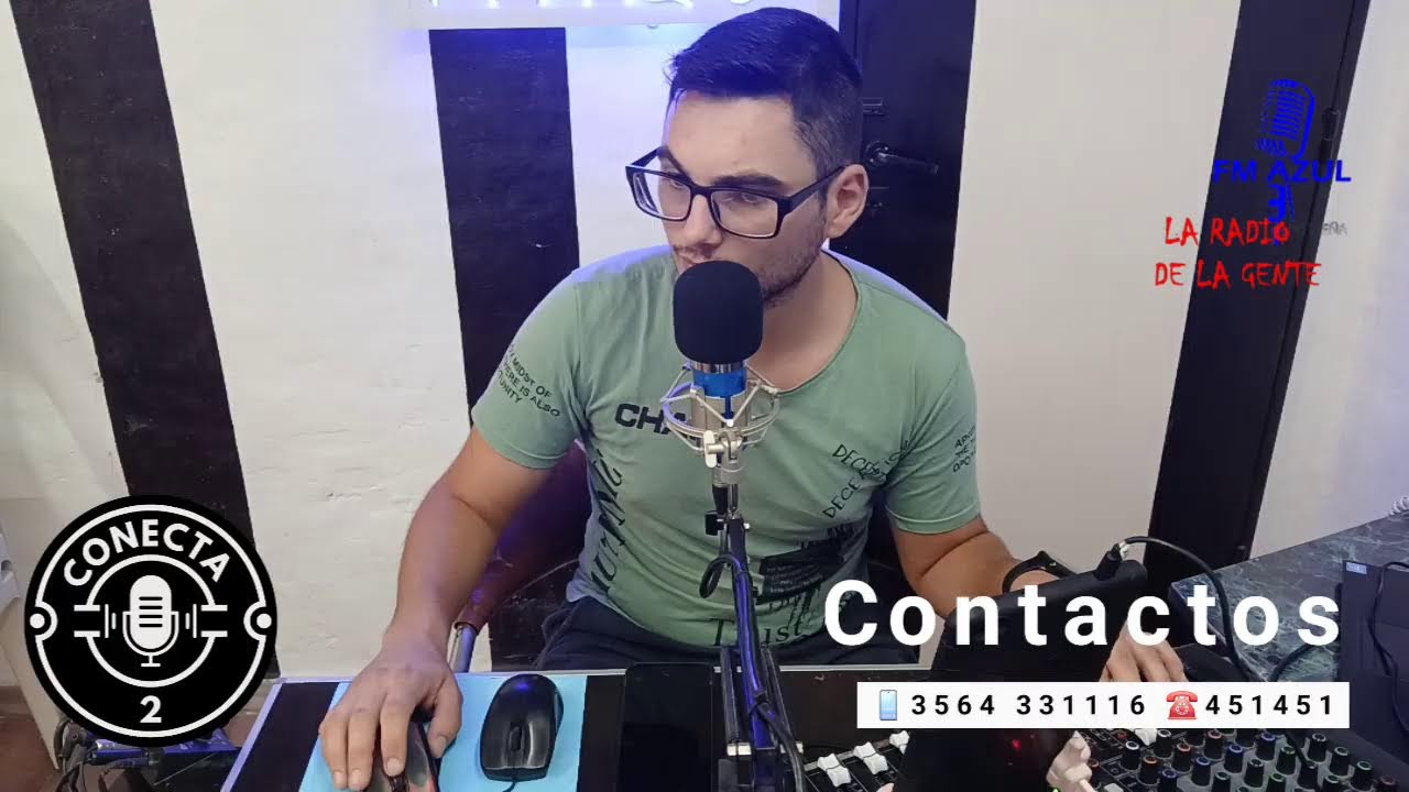 Transmisión en directo de FM Azul Porteña