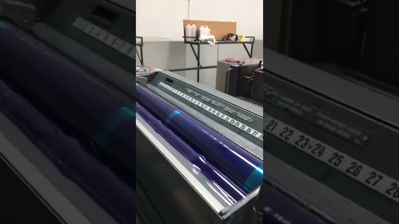 Roland R 705 HiPrint 5 Renk Ofset Baskı Makinesi, 2007 Model. 60 Milyon Baskı Saysı
