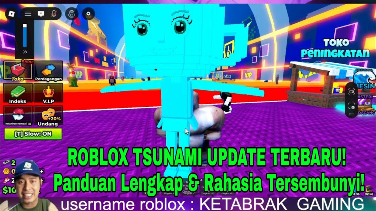 ROBLOX TSUNAMI UPDATE TERBARU! Panduan Lengkap & Rahasia Tersembunyi!