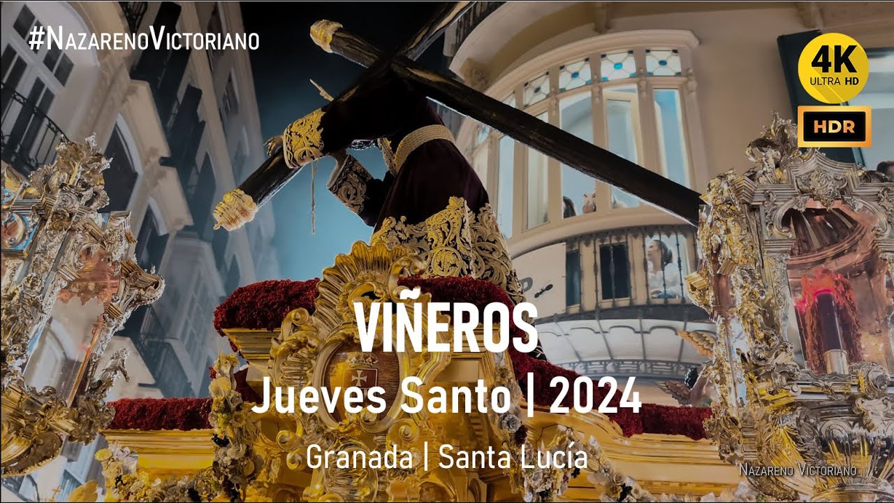 NAZARENO DE VIÑEROS | Granada - Santa Lucía | Jueves Santo 2024 Málaga