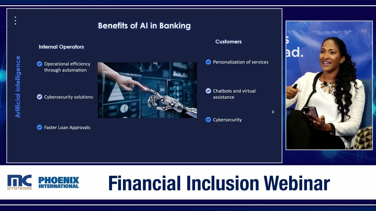 AI for banking and regulation | Phoenix International Financial Inclusion Webinar