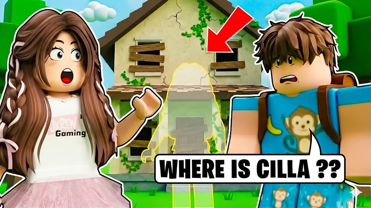 We burned down our HOUSE and now it’s HAUNTED! *Brookhaven Roleplay*