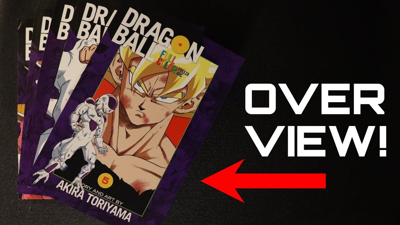 Dragon Ball Full Color Freeza Arc, Vol. 1, 2, 3, 4, 5 | Overview + Thoughts