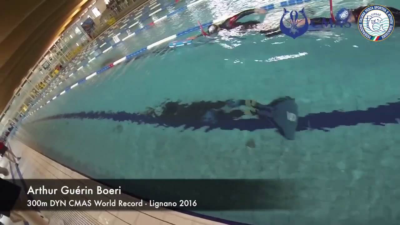 Arthur Guérin-Boëri - Freediving World Record - 300m DYN