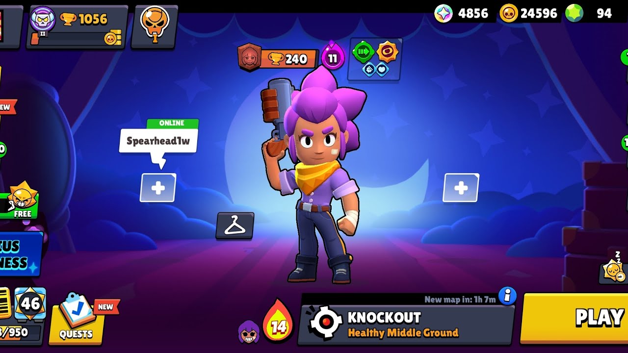 Brawl stars fun in knockout!